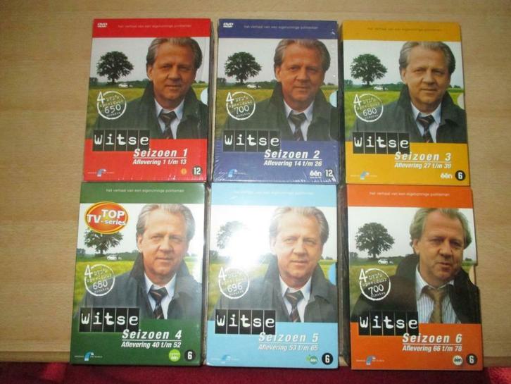 NIEUW:  Witse DVD BOX seizoen 1 / 3 / 4 / 5 / 6 (lot of stuk, Cd's en Dvd's, Dvd's | Nederlandstalig, Nieuw in verpakking, Tv fictie