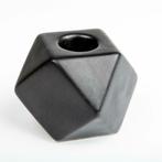 Bougeoir octogonal noir mat 5 cm - 15 pièces - table mariage, Noir, Autres matériaux, Chandelier, Enlèvement