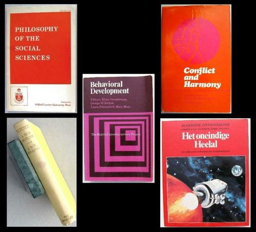 [Wetenschap] 5 boeken oa Behavioral Development + Philosophy, Livres, Psychologie, Utilisé, Enlèvement ou Envoi