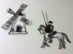Black metal: Don Quichotte et son moulin à vent, Maison & Meubles, Accessoires pour la Maison | Autre, Comme neuf, Envoi