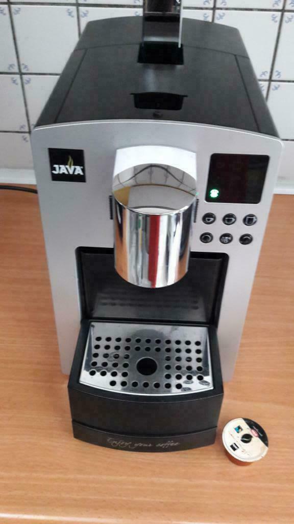 CAFETIERE SEMI PROFESSIONNELLE JAVA, Elektronische apparatuur, Koffiezetapparaten, Zo goed als nieuw, Koffiepads en cups, Espresso apparaat