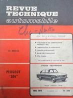 Revue  Technique  Automobile  Peugeot " 304 "  Tous Modèles, Enlèvement ou Envoi
