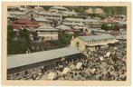 India / Darjeeling - the bazar (carte N/B colorisée) TTBE, Hors Europe, 1920 à 1940, Non affranchie, Enlèvement