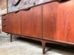 gratis thuis 20/11 prachtig Retro Vintage teak 60s dressoir, Met deur(en), 25 tot 50 cm, 200 cm of meer, Teakhout