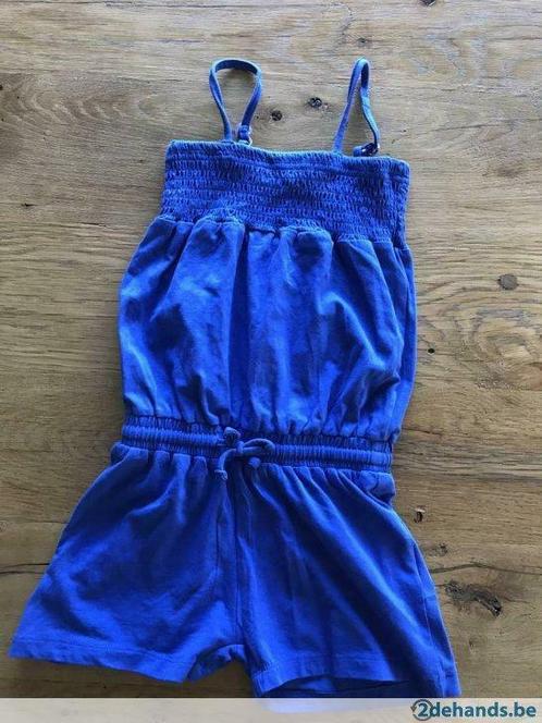 Bel&Bo, blauwe korte jumpsuit, maat 116, Enfants & Bébés, Vêtements enfant | Taille 116, Utilisé, Fille, Pantalon, Enlèvement ou Envoi