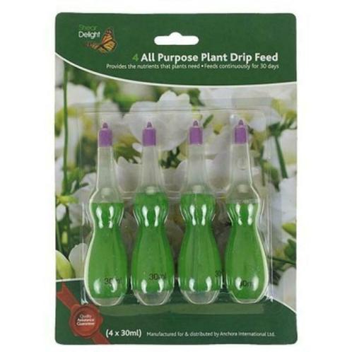 Plantenvoeding druppelaar dispenser 30 ml 4 stuks, Tuin en Terras, Aarde en Mest, Overige typen, Ophalen of Verzenden