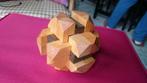 Casse-Tête en Bois Croix 16 pces, Comme neuf, Enlèvement, Moins de 500 pièces, Rubik's Cube ou Puzzle 3D