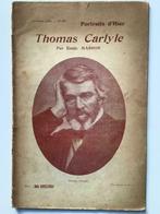 Portraits d'Hier Thomas Carlyle par Emile Masson, Enlèvement ou Envoi