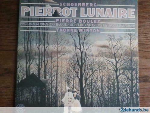 Pierrot Lunaire-OP21-Schoenberg-Boulez--Minton, Cd's en Dvd's, Vinyl | Klassiek, Ophalen of Verzenden