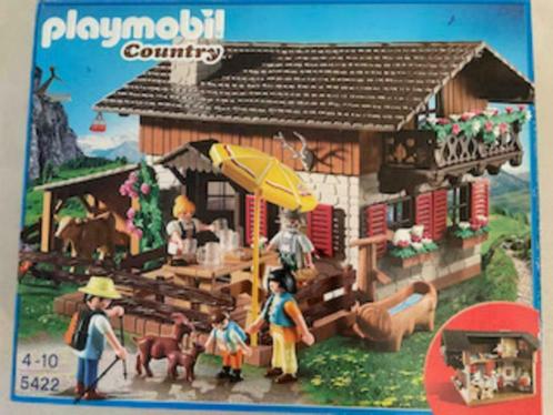 Playmobil 5422 - Chalet refuge alpin, Kinderen en Baby's, Speelgoed | Playmobil, Zo goed als nieuw, Complete set, Ophalen of Verzenden