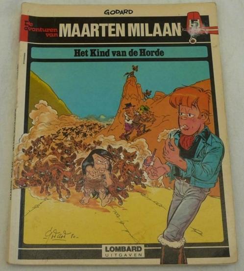 Strip Boek, Maarten Milaan, Het Kind v/d Horde, Nr.5, 1981., Boeken, Stripverhalen, Gelezen, Eén stripboek, Ophalen of Verzenden