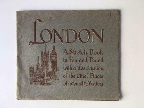 London a Sketch Book in Pen and Pencil, Boeken, Reisgidsen, Gelezen