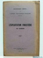 L'exploitation forestière au Gabon (1931), Enlèvement ou Envoi, Utilisé