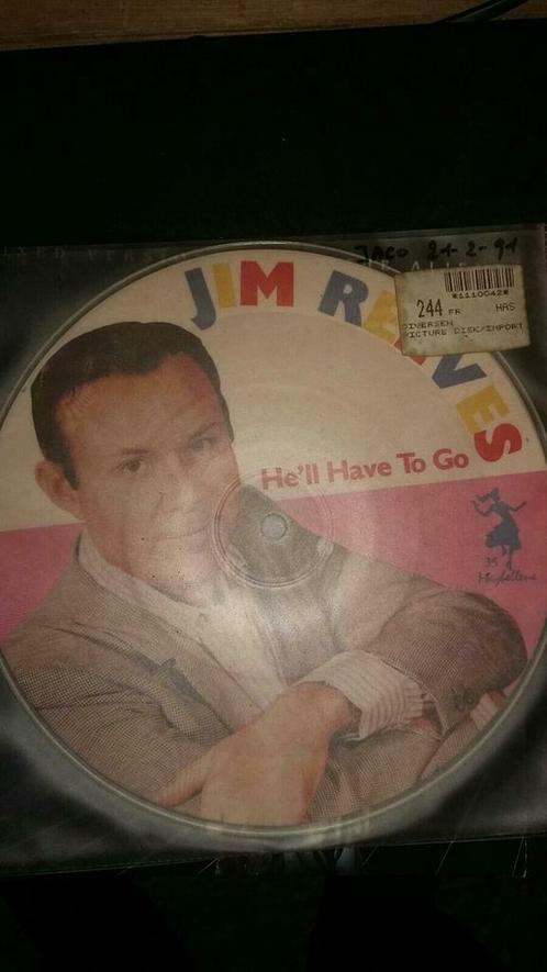 Picture disk Jim reeves, Cd's en Dvd's, Vinyl | Pop, Zo goed als nieuw, Ophalen of Verzenden