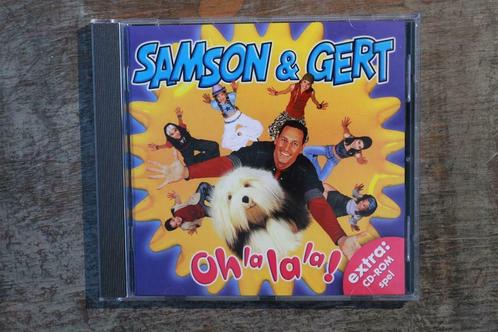 Samson en Gert Full CD "Oh la la la !" met extra CD-ROM spel, Cd's en Dvd's, Cd's | Kinderen en Jeugd, Muziek, Ophalen of Verzenden