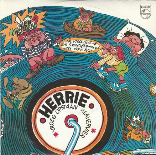 45T: Herrie: Vroeg optsaan, Cd's en Dvd's, Vinyl | Nederlandstalig, Overige formaten, Ophalen of Verzenden