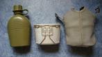 Ancienne gourde militaire mixte complète, Ophalen of Verzenden, Gebruikt, Overige typen