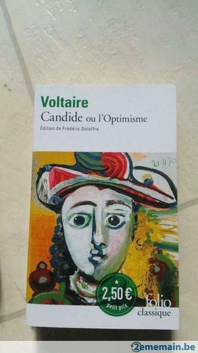 Voltaire - Candide ou l'Optimiste, Livres, Littérature, Utilisé, Enlèvement ou Envoi