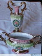 Vase en porcelaine antique: CAL Italie LUCCA NR263, Antiquités & Art, Antiquités | Céramique & Poterie, Enlèvement ou Envoi