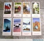 8 diverse kaarten met landschapsfoto en spreuk, Verzamelen, Ophalen of Verzenden, Gebruikt, Prent