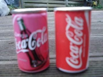 Mini canettes de Coca-Cola, 2 pièces, Enlèvement ou Envoi, Comme neuf, Autres types