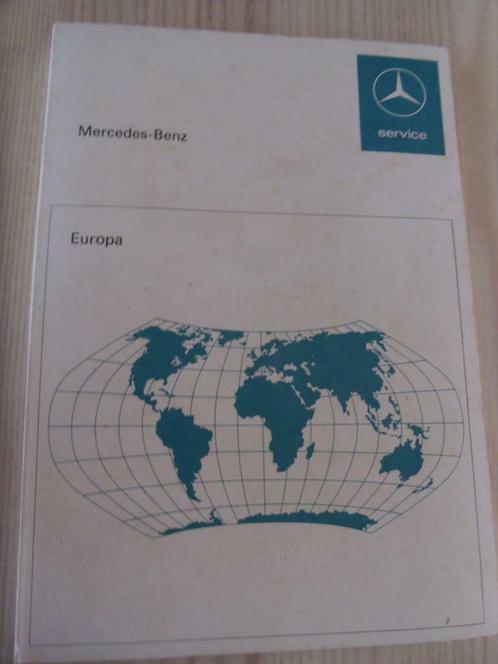 auto Mercedes adresse garage édition 1974, Autos : Divers, Modes d'emploi & Notices d'utilisation, Enlèvement ou Envoi