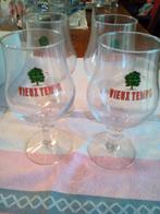4 verres Vieux Temps, Enlèvement, Comme neuf, Verre, Verre ou Verres