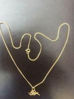 plaqué ketting met hangertje, Enlèvement, Utilisé, Or, Avec pendentif