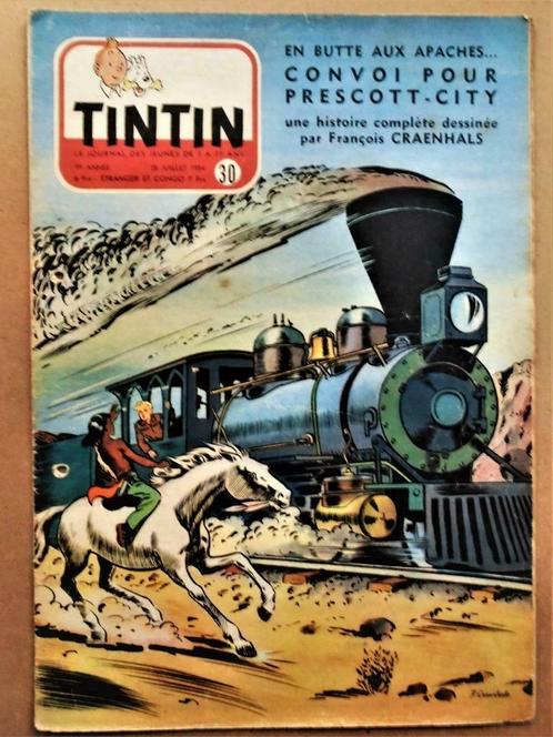 Tintin, le journal des jeunes de 7 à 77 ans - 1954 - n°30, Livres, Journaux & Revues, Utilisé, Enlèvement ou Envoi