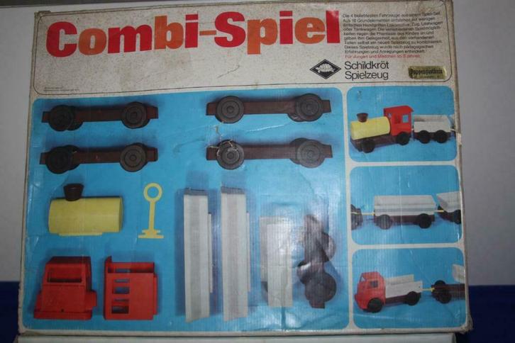 Combi-Spiel (schildkröt Spielzeug) goederentrein (compleet), Verzamelen, Speelgoed, Gebruikt, Ophalen of Verzenden