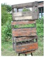 §3 anciens bacs en bois de brasserie, Enlèvement, Utilisé, Autres types, Autres marques