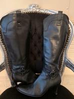 Bottes en cuir italienne, Enlèvement ou Envoi, Italienne, Porté, Bottes hautes