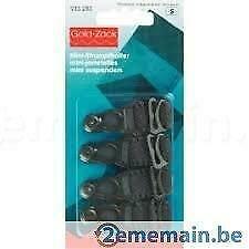 Mini kunststof bretels 15 mm zwart (933283), Kleding | Dames, Ondergoed en Lingerie, Zwart, Ophalen of Verzenden