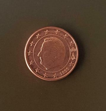 Pièce de monnaie 1 euro cent 1999 et 2001 Belgique, Enlèvement ou Envoi, Autre, Monnaie en vrac