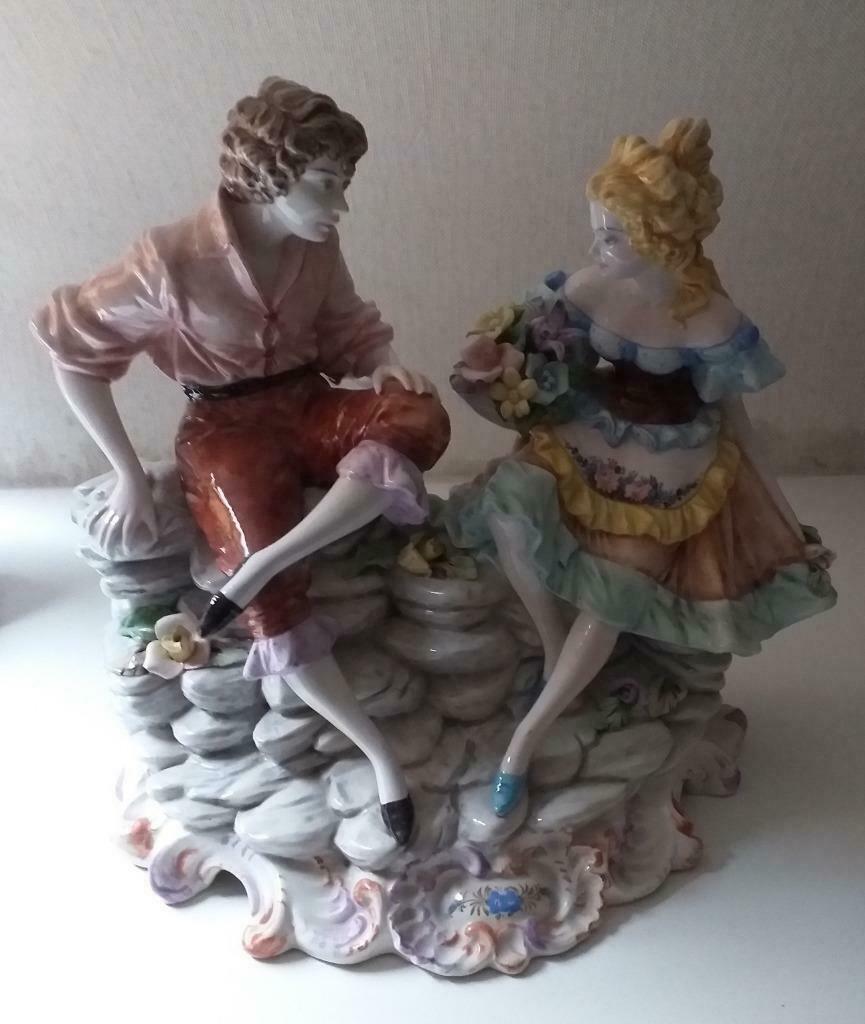 beeld in porselein, Ophalen