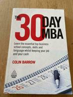 30 Day MBA, Comme neuf, Colin Barrow, Économie et Marketing