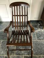 chaise longue en acajou
