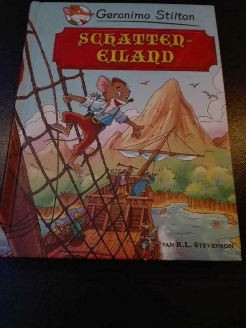 Geronimo Stilton - Schatteneiland, Boeken, Kinderboeken | Jeugd | onder 10 jaar, Zo goed als nieuw, Fictie algemeen, Ophalen of Verzenden