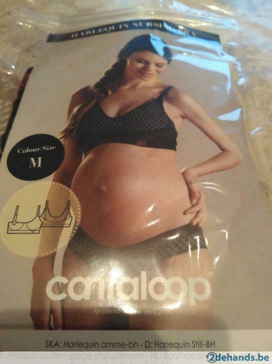 Cantaloop Verstelbare borstvoedingsbeha zwart - M, Kleding | Dames, Zwangerschapskleding, Nieuw, Ophalen of Verzenden