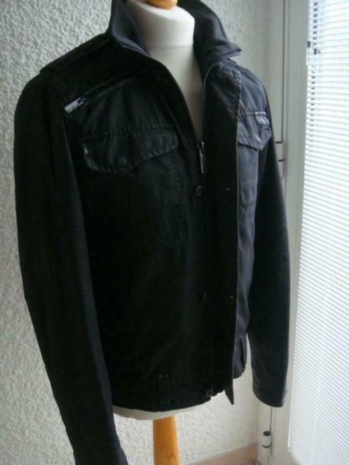 Veste blouson noir. Marque "Jack & Jones" taille M, Kleding | Heren, Jassen | Zomer, Gedragen, Maat 48/50 (M), Zwart, Ophalen of Verzenden