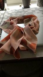 Foulard en soie vintage roulé à la main Jammers&Leufgen, Enlèvement ou Envoi, Comme neuf