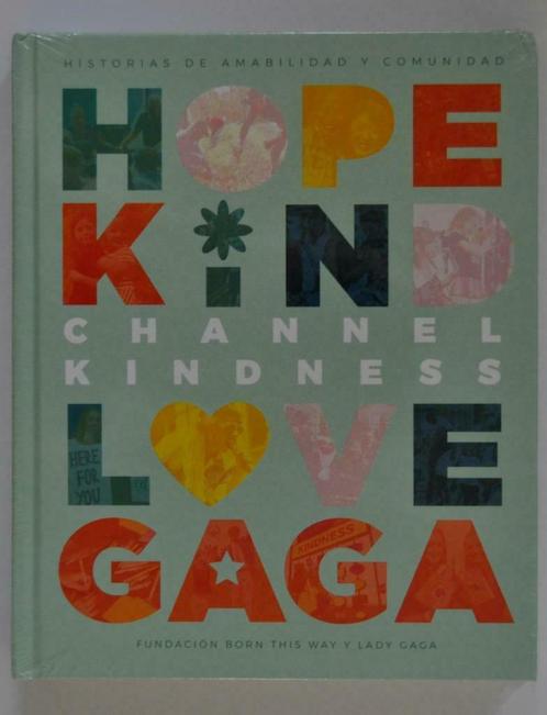 Lady Gaga - boek 'Hope kind love gaga', Livres, Musique, Neuf, Artiste, Enlèvement ou Envoi