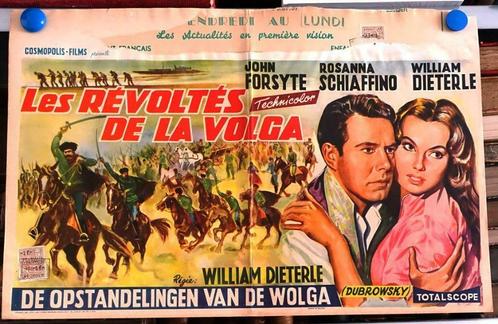 Filmposter Les révoltés de la Volga / De opstandelingen van, Collections, Posters & Affiches, Utilisé, Cinéma et TV, A1 jusqu'à A3