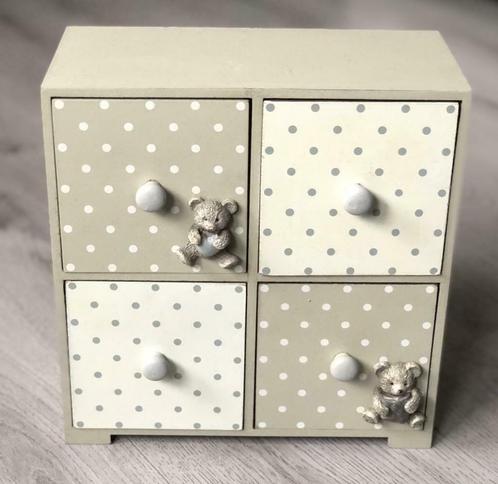 Boîte en bois à bijoux rangement Deco design tiroir beige, Maison & Meubles, Accessoires pour la Maison | Autre, Utilisé