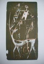 "De jacht- 69litho" - Remy Cornelissen, Antiek en Kunst, Ophalen of Verzenden