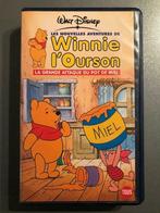 VHS "Winnie l'Ourson : La grande attaque du pot de miel" -, CD & DVD, Tous les âges, Utilisé, Enlèvement ou Envoi, Dessins animés et Film d'animation