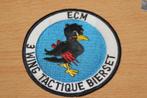 ABL Patch "3 Wing Tactical Bierset - ECM", Verzenden, Luchtmacht, Embleem of Badge