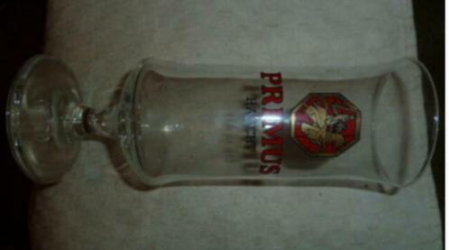 #K bier glas PRIMUS HAACHT 0,25L " op voet " Brij. Haacht, Verzamelen, Glas en Drinkglazen, Nieuw, Bierglas, Ophalen of Verzenden