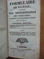 1833 formulaire de prières à l'usage des ursulines, Enlèvement ou Envoi, Christianisme | Catholique