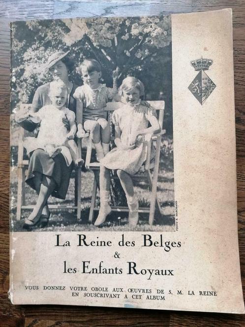LA REINE DES BELGES & LES ENFANTS ROYAUX - Loterie Coloniale, Collections, Maisons royales & Noblesse, Utilisé, Magazine ou livre